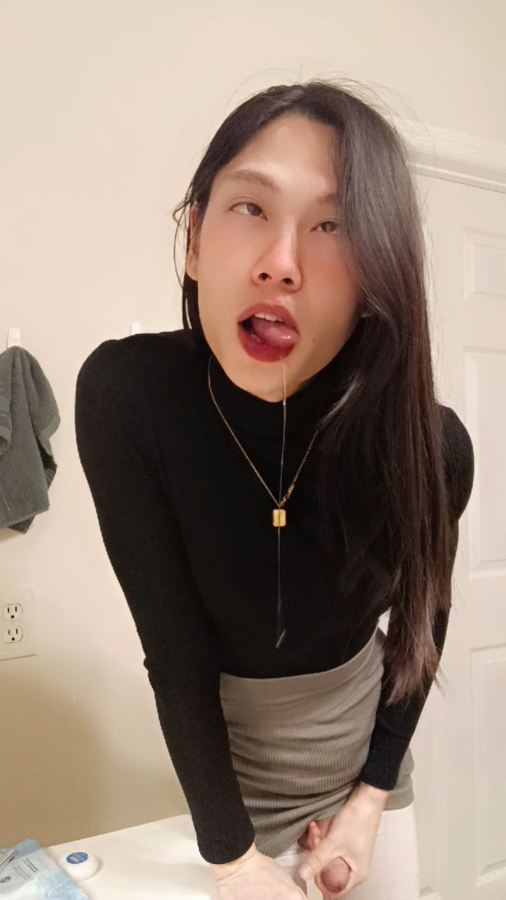 Gooner femboy masturbates, need someone to train him into a braindead ahegao drooling slut #nlu7vFuL